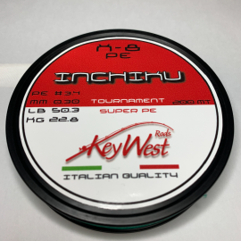 Key West Inchiku Tournament Super PE #3.4 0.30mm 200mt X-8 Multicolor